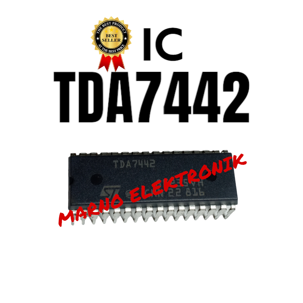 IC TDA 7442 TDA7442 TDA-7442 ASLI ORI ORIGINAL