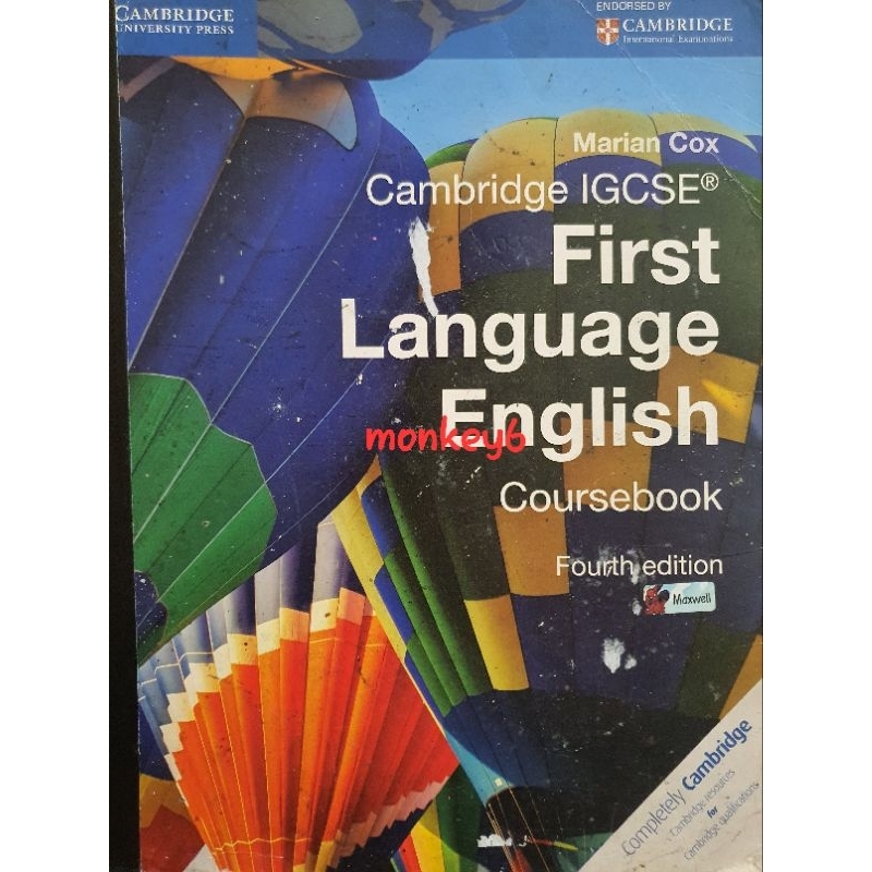 cambridge IGCSE first language ENGLISH  coursebook 4th edition