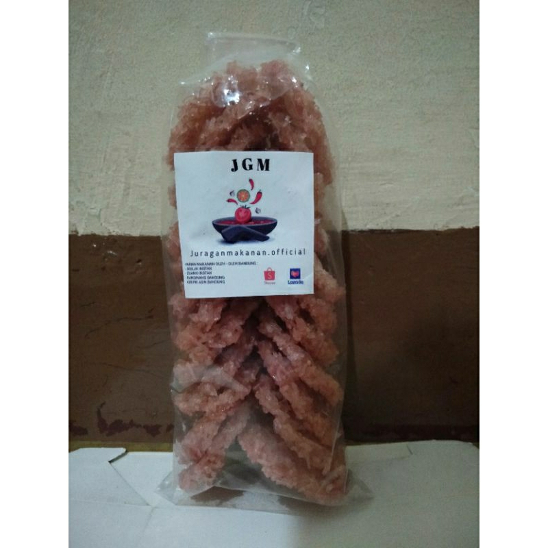 Ranginang TERASI ORIGINAL KHAS bandung isi 350 gram 1kg 3 bungkus By juraganmakanan