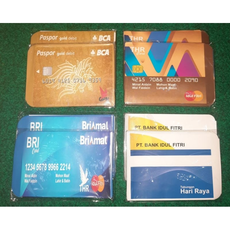 

Amplop Lebaran Motif Uang & ATM