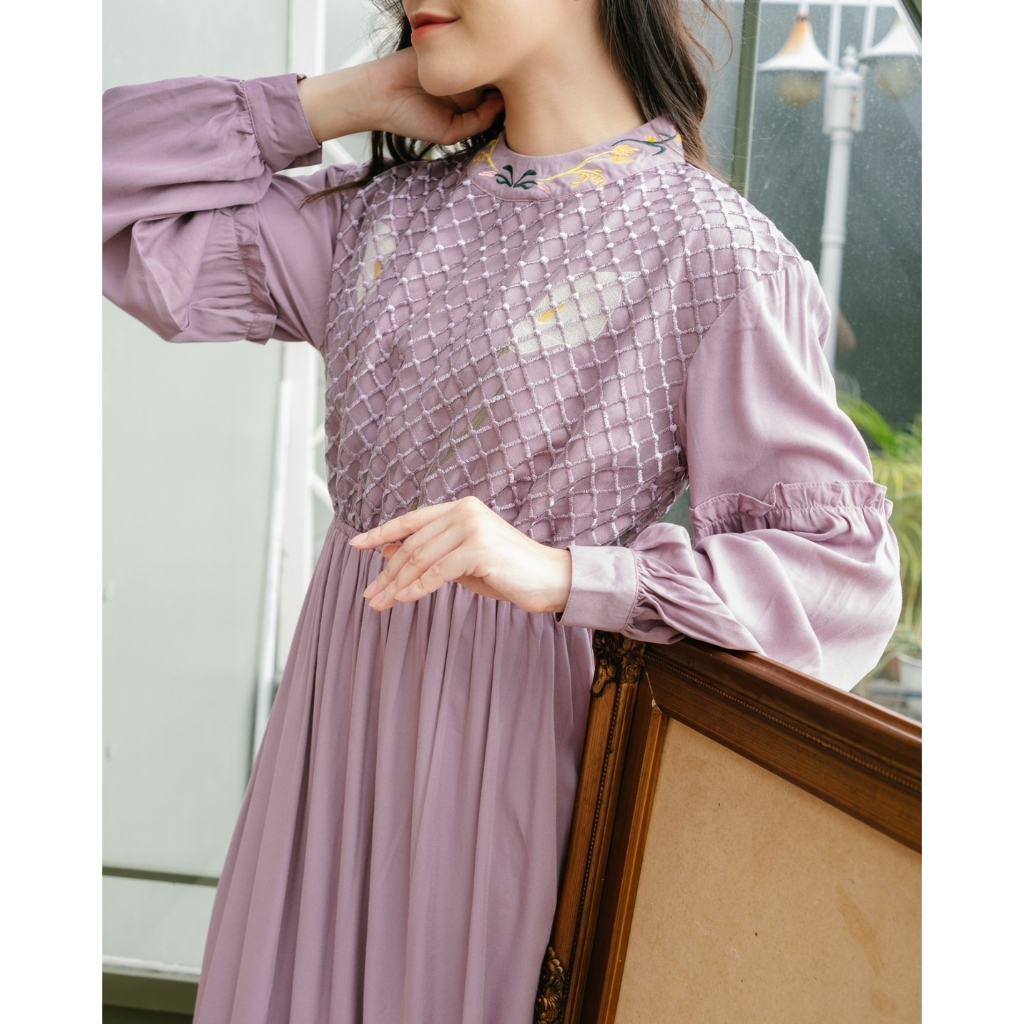 Myrubylicious SAMITHA DRESS | DRESS | DRESS WANIRA | DRESS BROCADE | BAJU MUSLIMAH