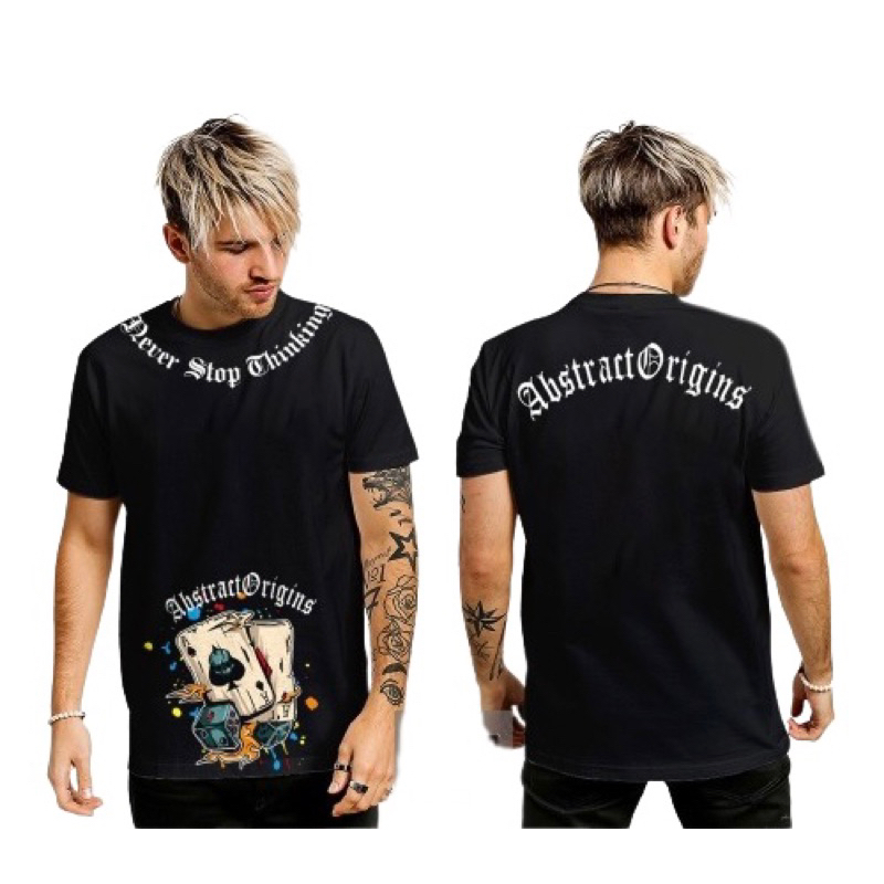 baju Kaos T-shirt Pria Mempis Origin you and me Hitam Terbaru Distro Lengan Pendek Motif Sablon Bergambar  kaos Samurai Jepang panda MOnkey  BAJU KAOS  LENGAN PENDEK COTTON COMBED 30S shopocollect