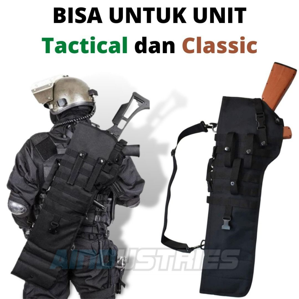 Tas Ransel PCP Selempang Portable Kantong Hunting Kelengkapan Berburu