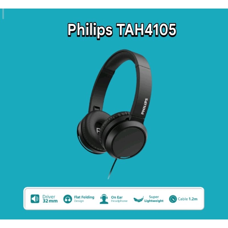 Philips TAH4105 Headphones Original