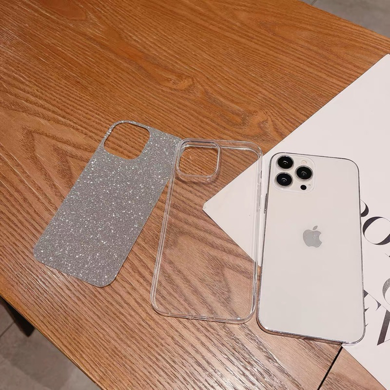 Kertas Glitter Kilap Shimmer Bling Bling untuk case casing HP Lucu iphone XS XS Max XR 11 Pro Max 12 Pro Max 13 Pro Max 14 Pro Max