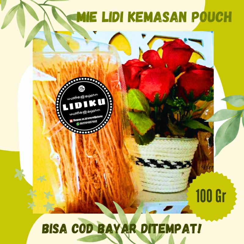 

EWS-[100gr]Snack Mie Lidi Pedas Jajanan Jaman Dulu Mie Lidi-lidian Renyah