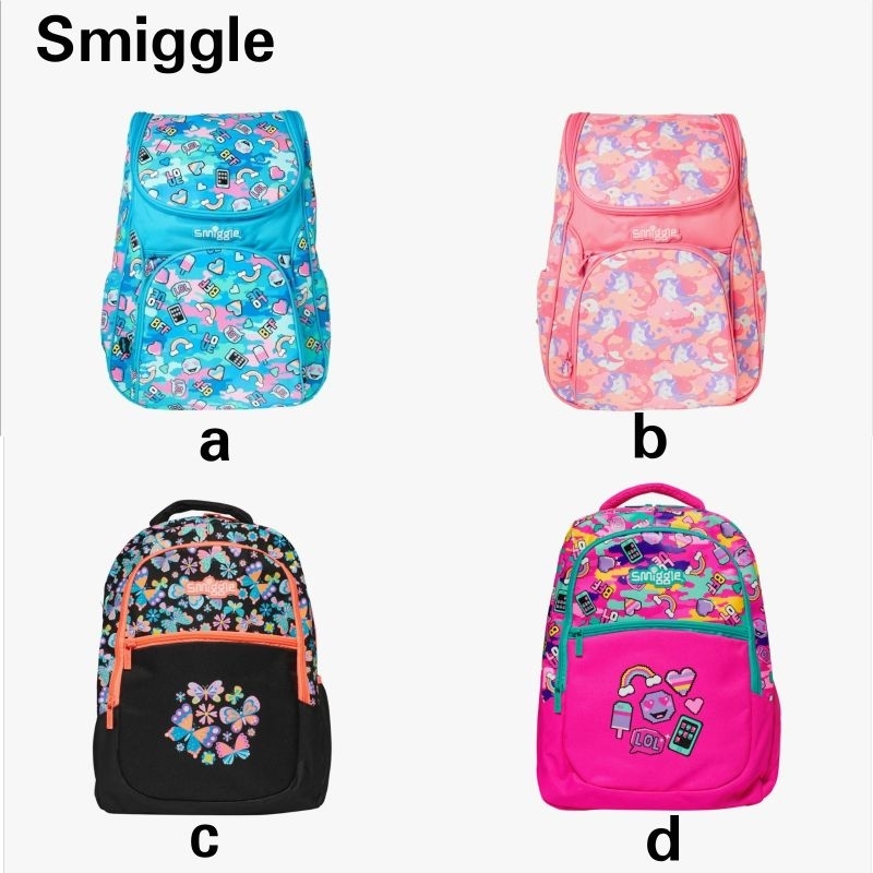 Smiggle Backpack Tas Ransel Anak SD - Original Smiggle
