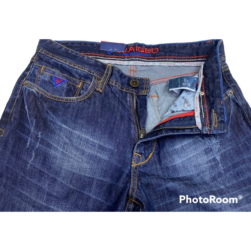 celana panjang waigeo abu original terbaru model slimfit