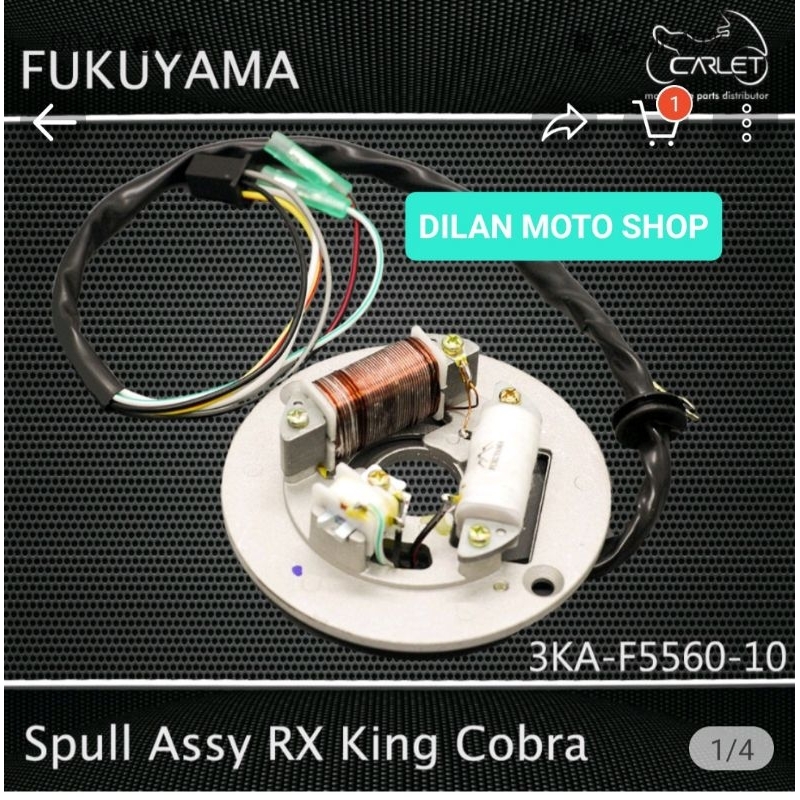 spul assy rx king spool Assy Rx king new rx king cobra spul cdi Rx king new