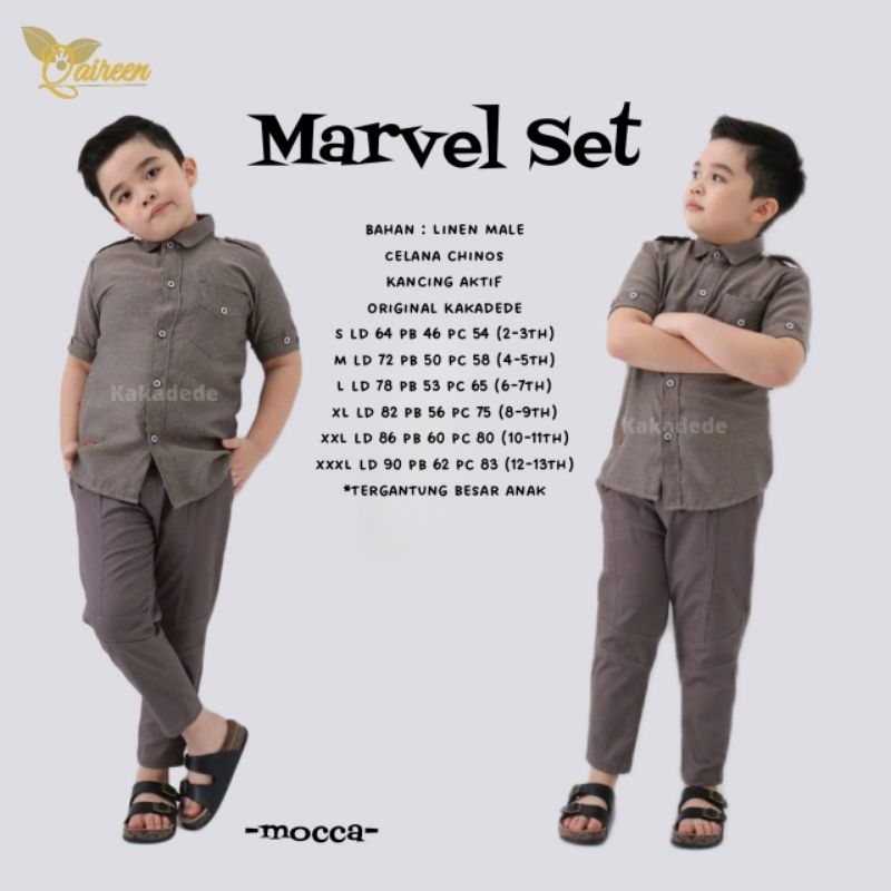 Marvel Set by Qaireen