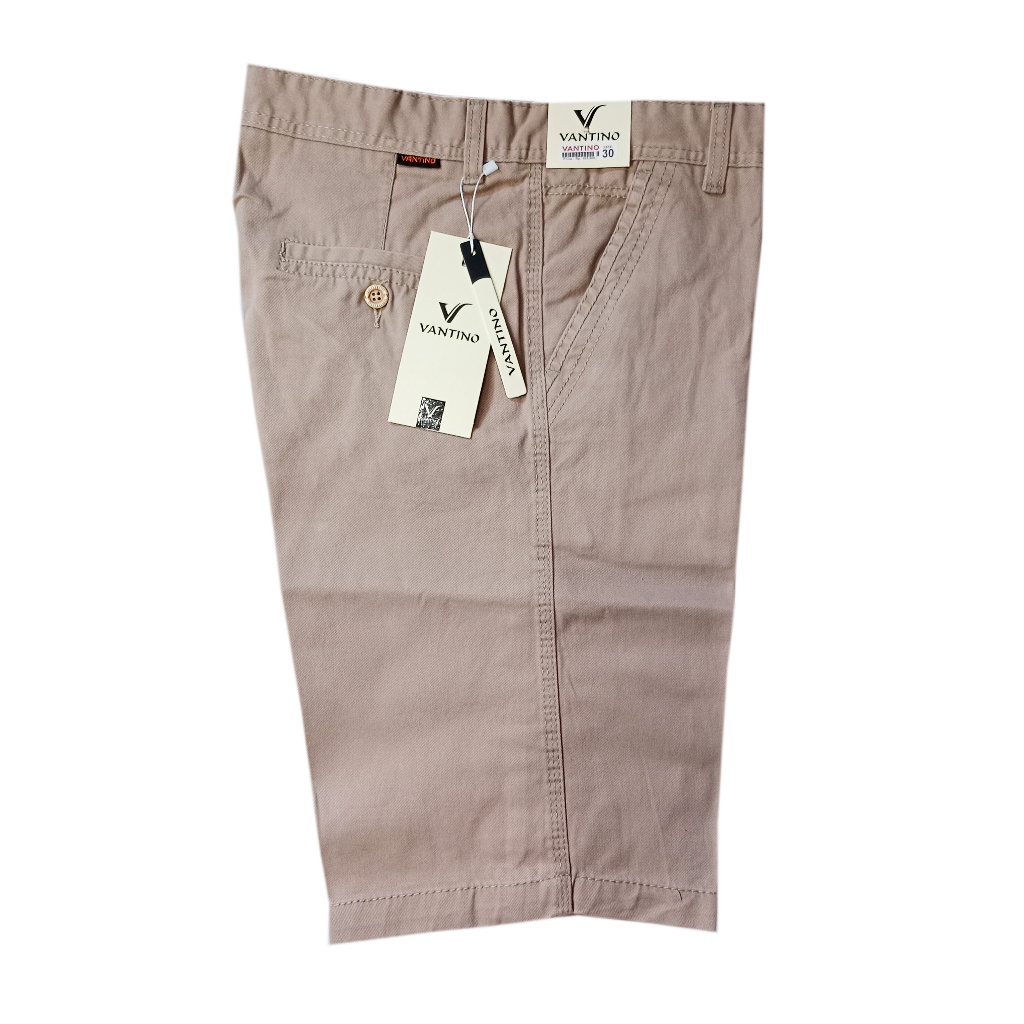 PROMO Cealana pendek Pria Vantino kanvas Mr bress felano Kaulitas kardinal //Celana Canvas standart basic