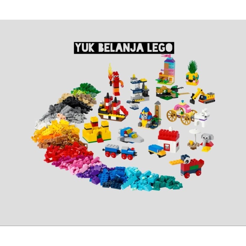 LEGO Classic 11021 90Years Of Play (1100 pieces)