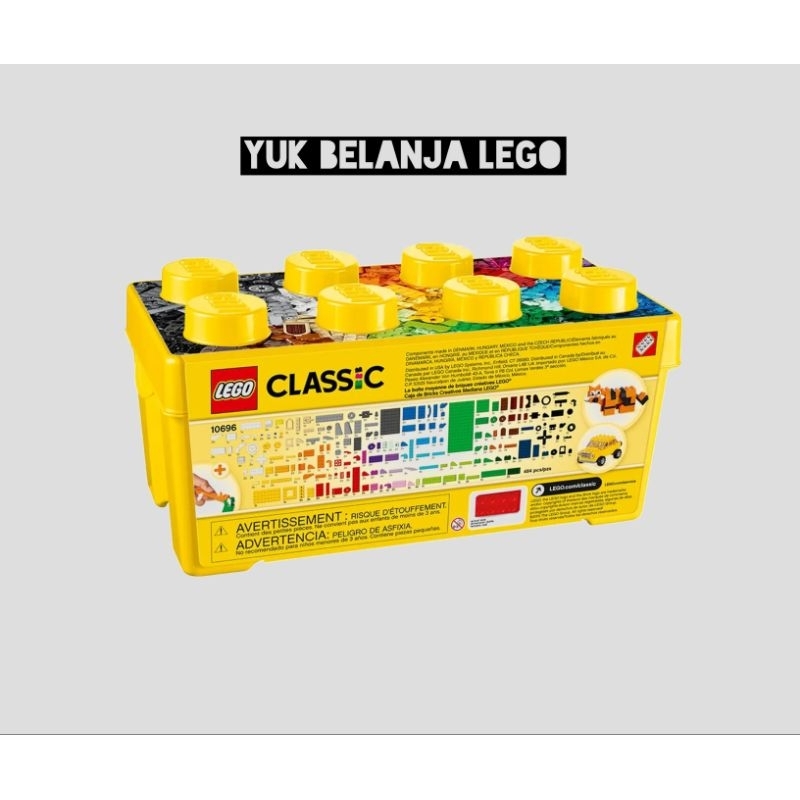 LEGO Classic 10696 Medium Creative Brick Box (484 pieces)
