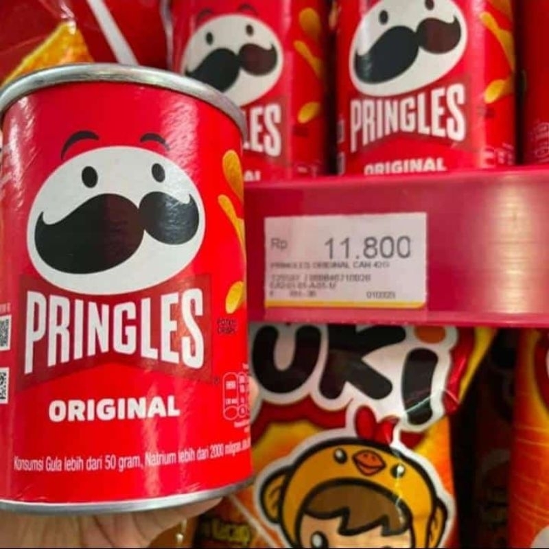 

Pringles potato chip original 47 gram