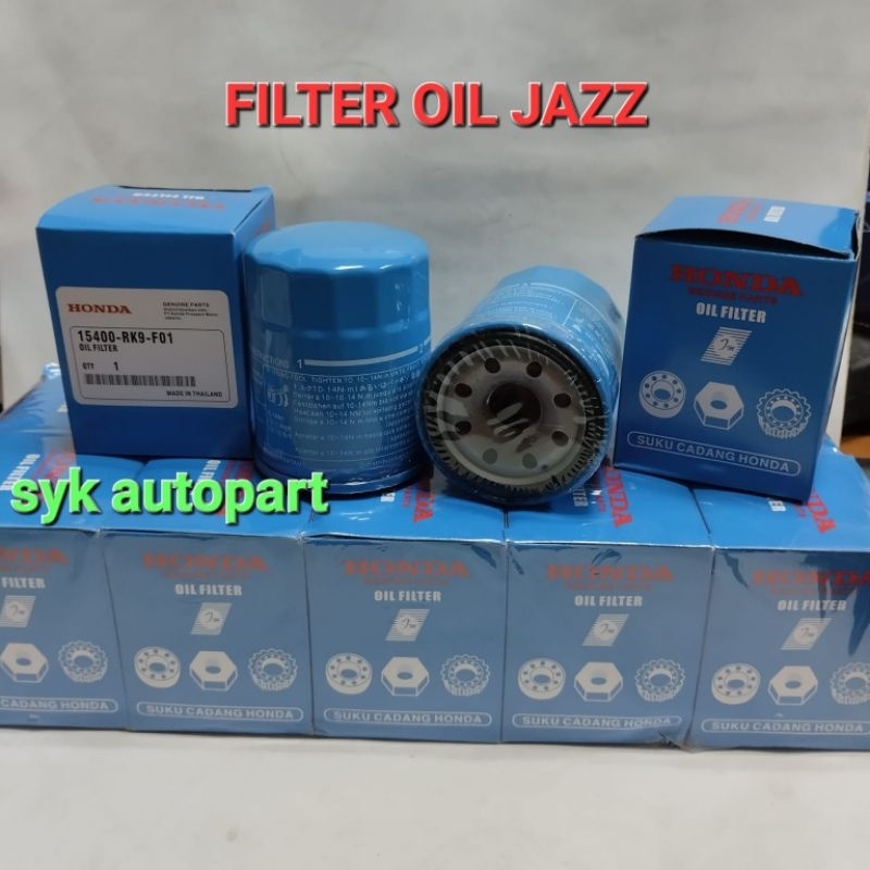 FILTER OIL OLI FILTER JAZZ RS MOBILIO BRIO HRV FREED CRV 15400-RK9-F01