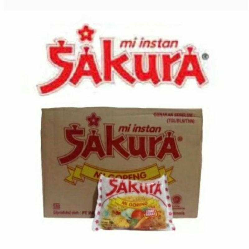 

Mi Sakura Goreng / Mie Instan Sakura / Mie Goreng Sakura (Karton)