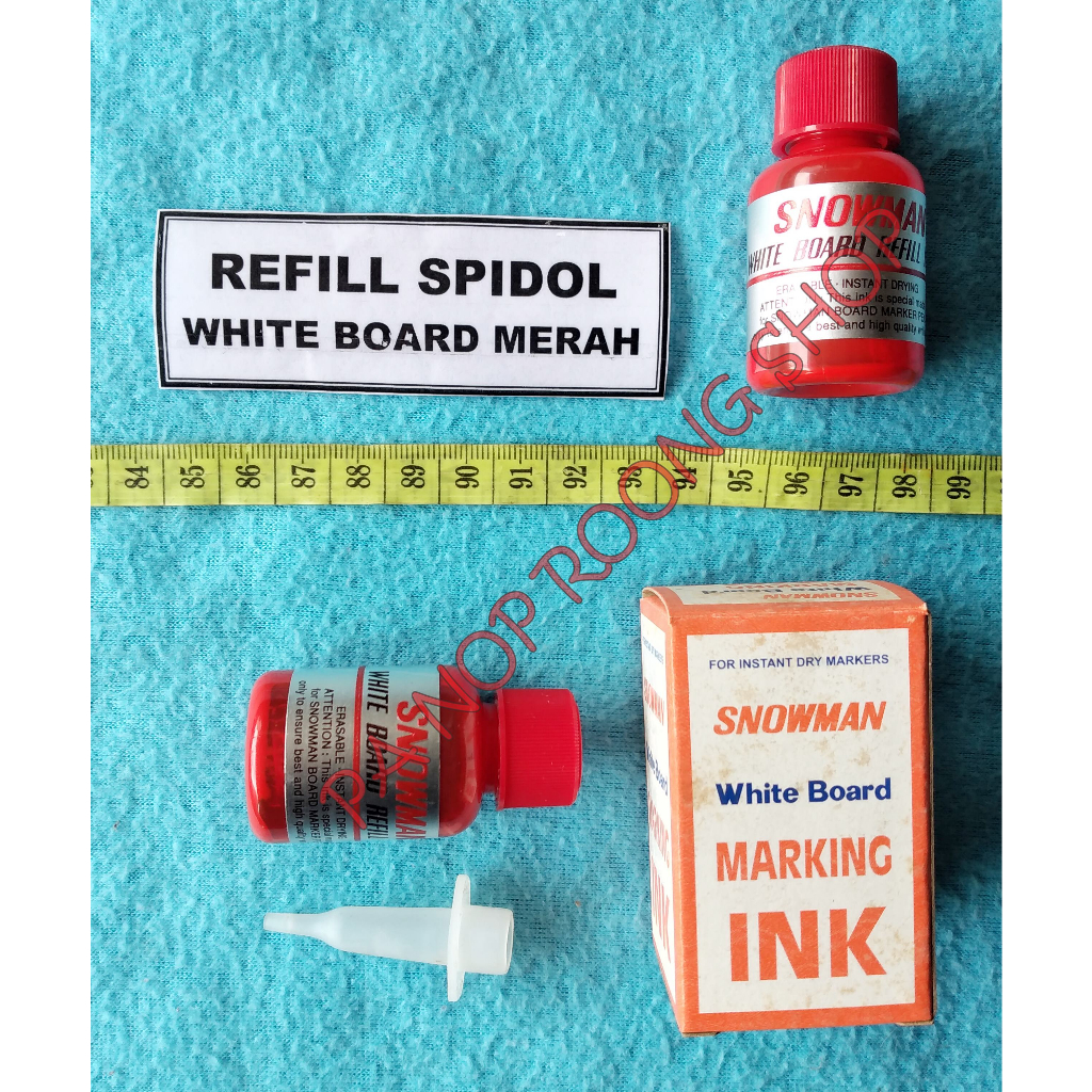 

REFILL SPIDOL WHITE BOARD WARNA MERAH