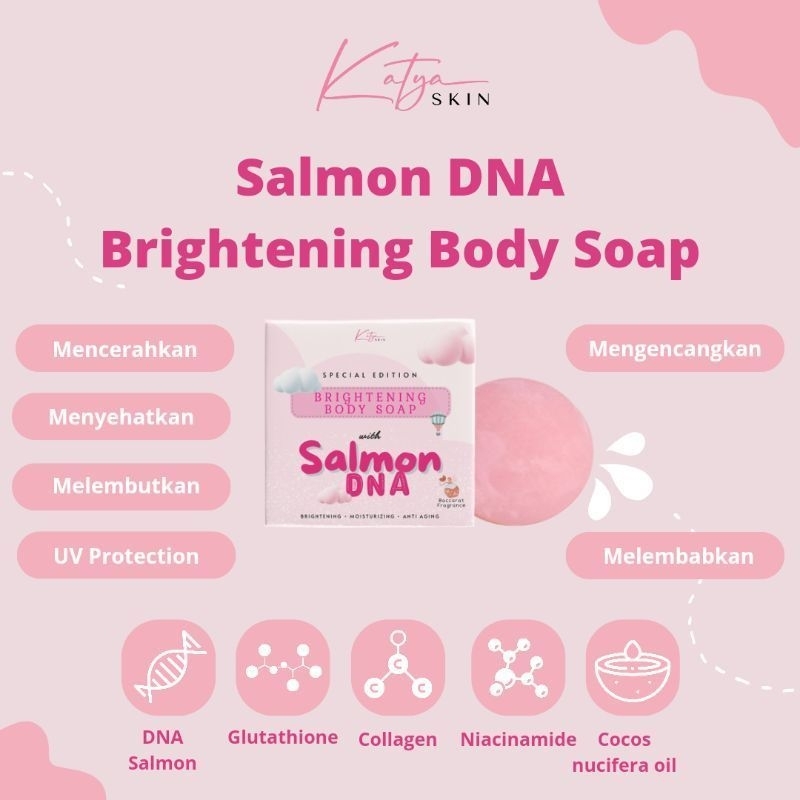 BRIGHTENING BODY SOAP KATYA SKIN WITH DNA SALMON