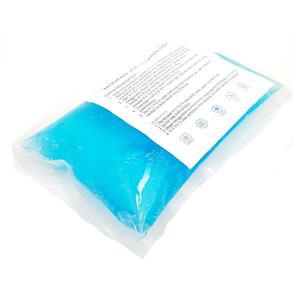 210 GRAM BLUE ICE GEL / ICE PACK / Blue ice gel medium 210 GRAM /  ice gel biru pendingin /ICE GEL PENDINGIN