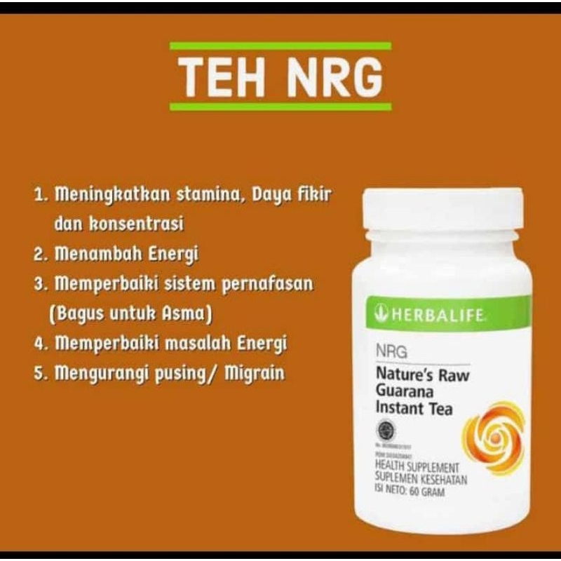 NRG NATURE RAW GUARANA TEA