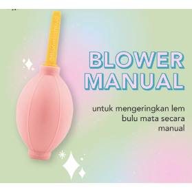 Air Rubber Blower Pompa Manual Eyelash Extension / Tanam Bulumata Palsu BLOWER MANUAL / HAND BLOWER FOR EYELASH