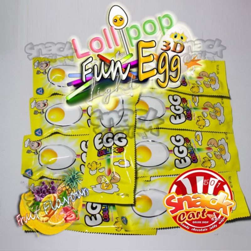 

Permen Egg Lolipop produksi Ranjani isi 30pca