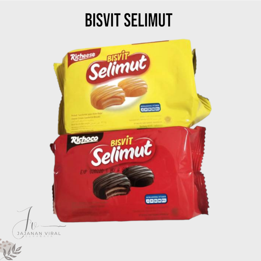 Richeese Nabati Bisvit Selimut Keju 50Gr
