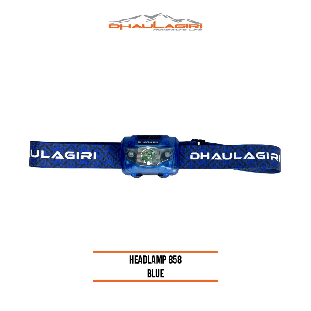 HEADLAMP DHAULAGIRI HL 858 SENTER KEPALA HIKING CAMPING WATERPROOF