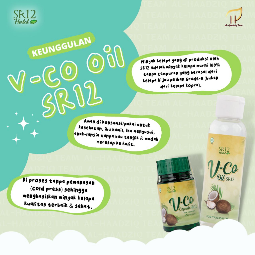 

Virgin Coconut Oil / VCO SR12/ Minyak Kelapa Murni