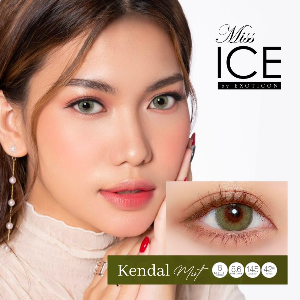 SOFTLENS MISS ICE 14.5MM BY EXOTICON BISA MINUS