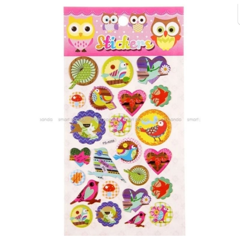 

Sticker Anak Timbul Burung PS-A 059