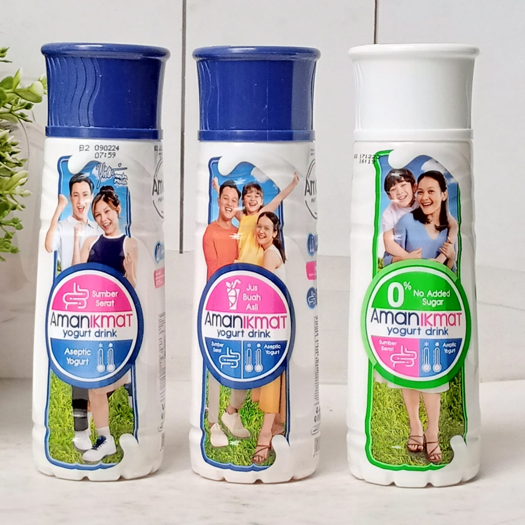 Amani Yogurt Drink Botol 250ml