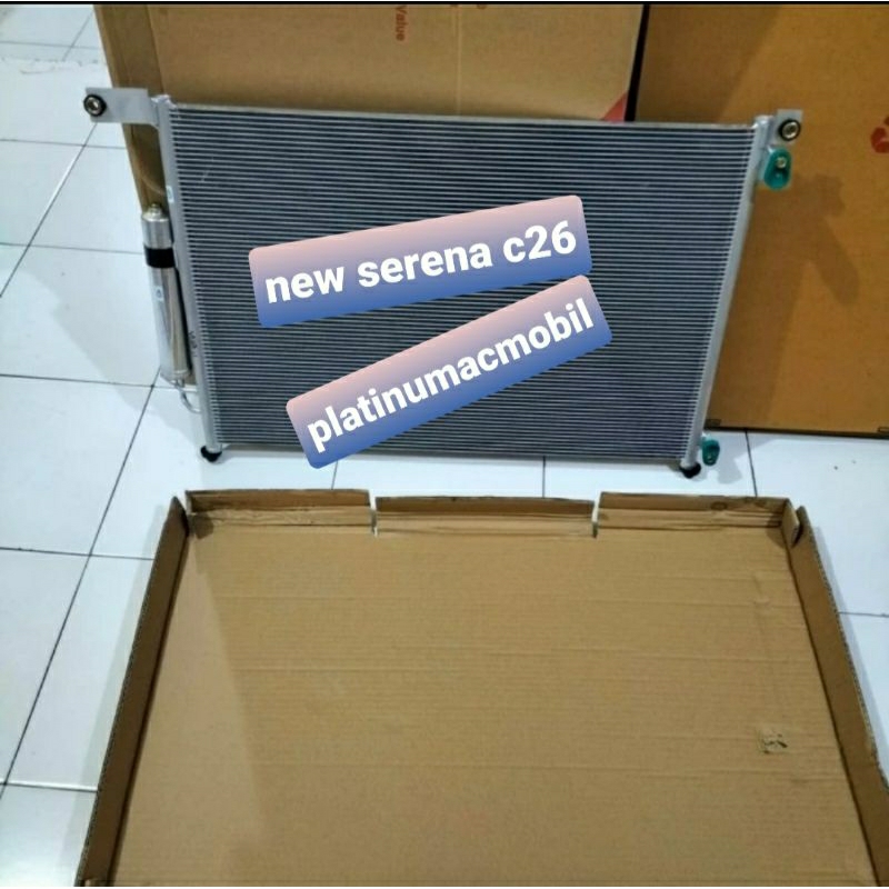 kondensor radiator ac new serena c26 2013 2014 2015 2016