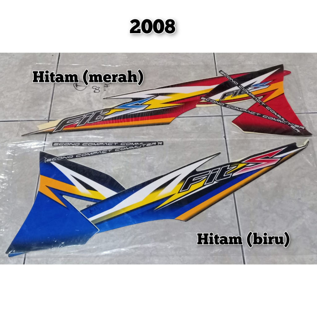 Striping stiker supra fit s