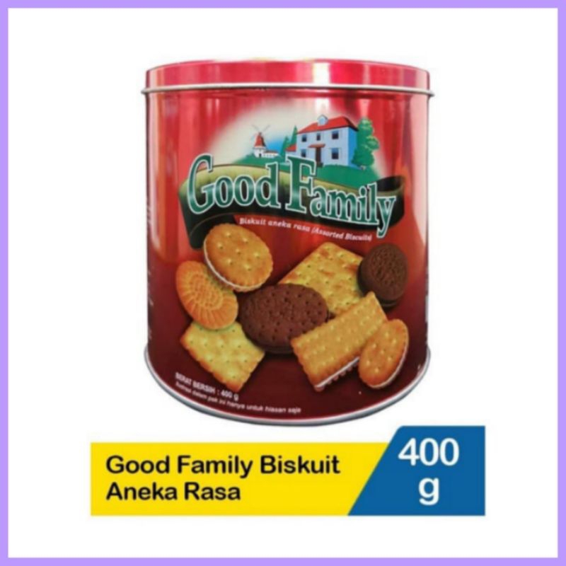 Good Family Biscuit Assorted 400 Gram _ Zellshop