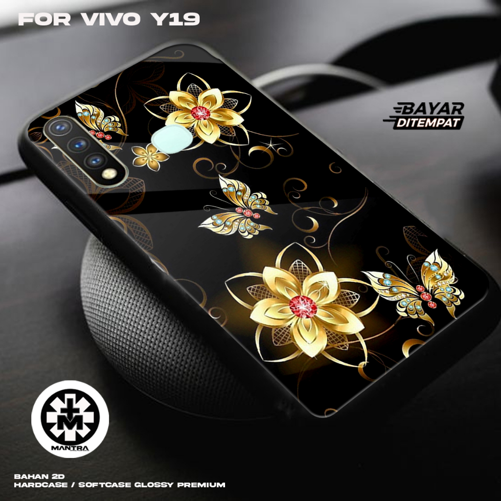 Case VIVO Y19 - Casing Hp Terbaru 2023 Lord case14 [ case KUPUKUPU ] Silikon Hp Mewah - Kesing Hp VI