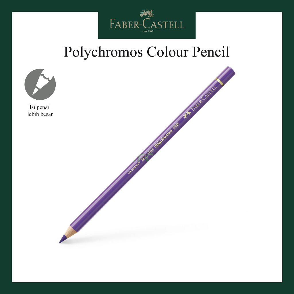 

Pensil Polychromos Faber Castell Violet 110138