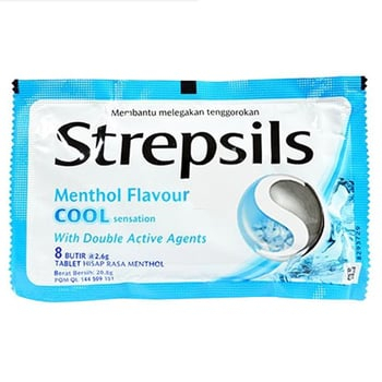 

STREPSILS COOL MENTOL PERMEN PELEGA TENGGOROKAN