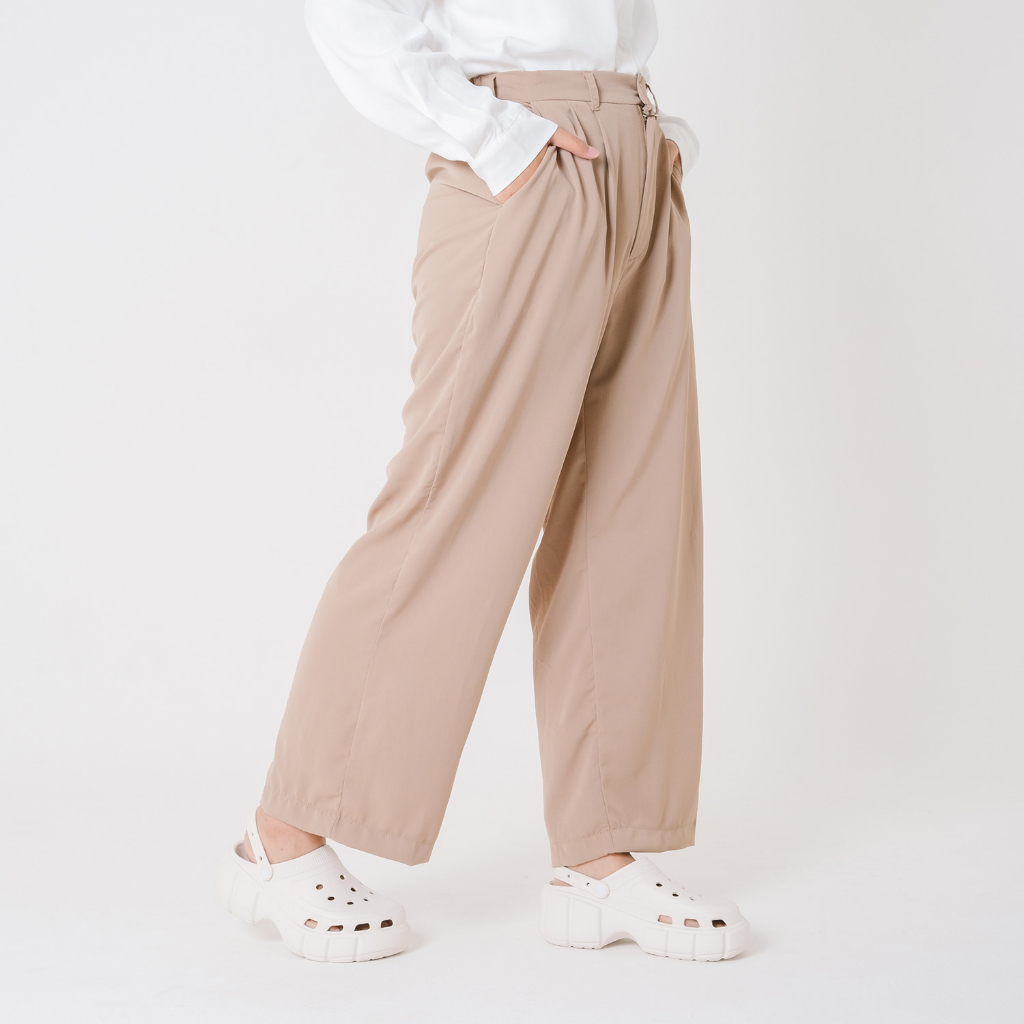 Yesyou Akasia Pants Khaki Woman - All Size