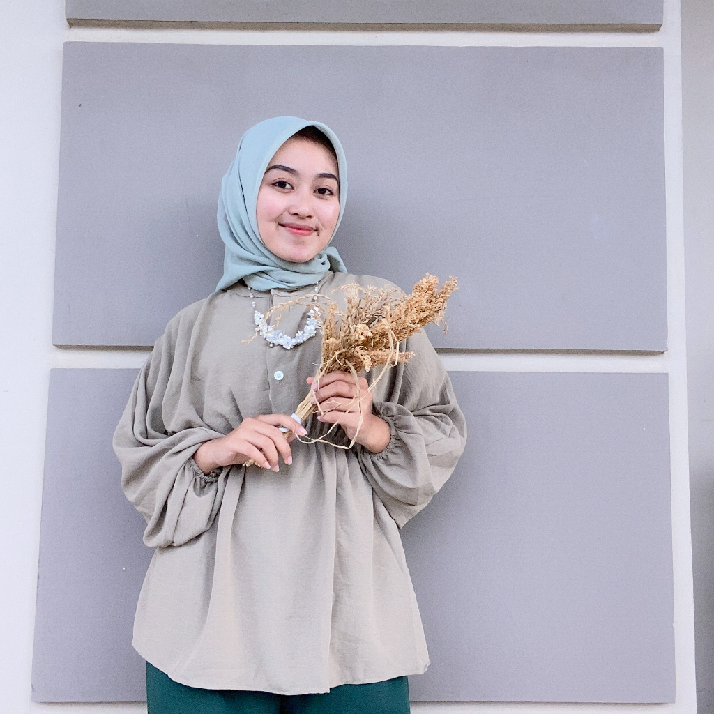 ALYA SHIRT TERLARIS KEMEJA ATASAN WANITA