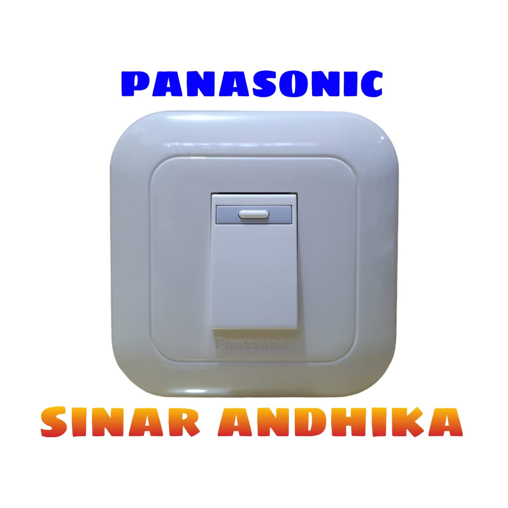 SAKLAR ENGKEL KECIL PUTIH PANASONIC WEJ 78019+WEJ 5531