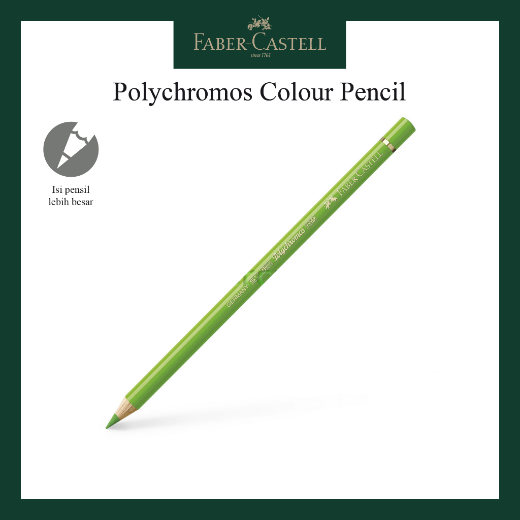 

Pensil Polychromos Faber Castell Grass Green 110166