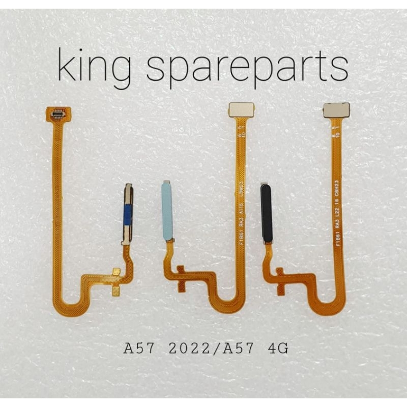 FLEXIBEL FLEXIBLE FLEKSIBEL OPPO A17 A17K A57 2022 A57 4G A77 A77S FINGERPRINT ORIGINAL