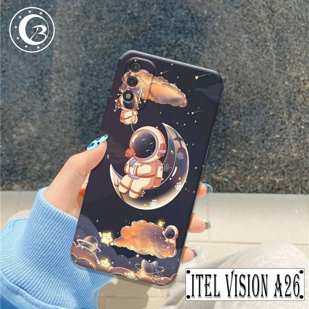 FASHION CASE ASTRONOT ITEL VISION A26 SOFTCASE READY ALL TYPE HANDPHONE