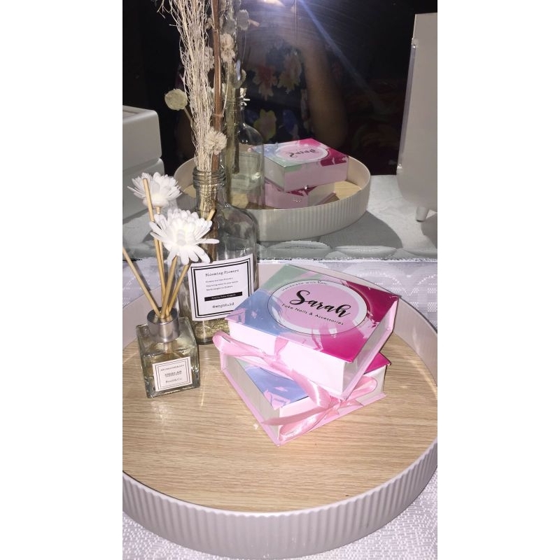 KUKU PALSU WEDDING, KUKU PALSU LAMARAN, KUKU PALSU 3D, KUKU PALSU PREMIUM, FAKE NAIL, NAIL ART, Press On Nails maron