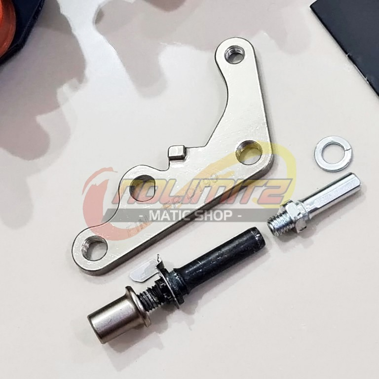 Kaliper Nissin Samurai 2 Piston Depan 190mm Fino Xride Soul GT 125 FI