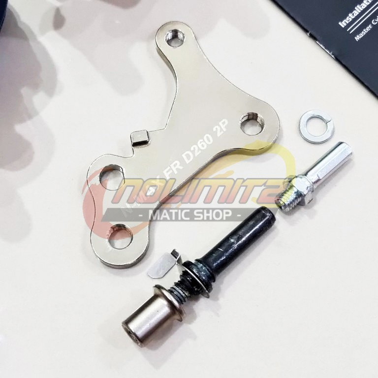 Kaliper Nissin Samurai 2 Piston Depan 260mm Yamaha NMAX Aerox 155