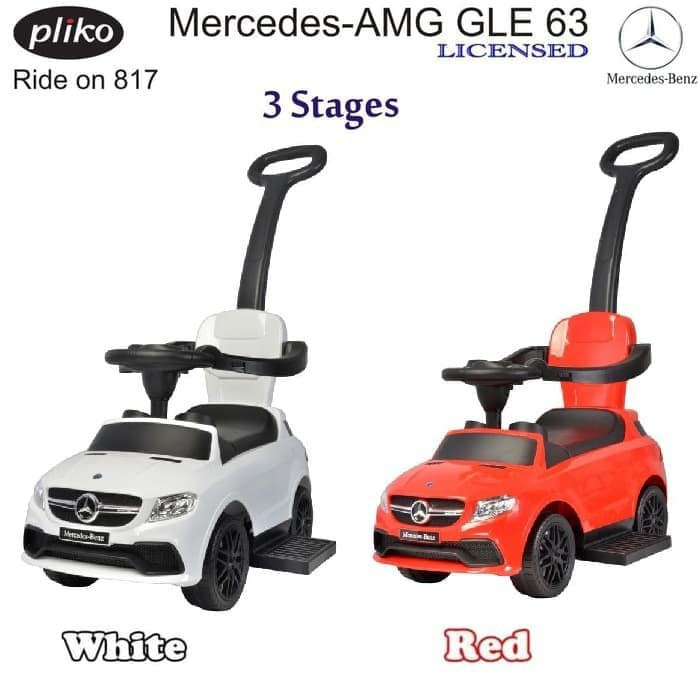 Pliko PK817 Ride On Car Mercedes Benz AMG GLE63 - Mainan Anak