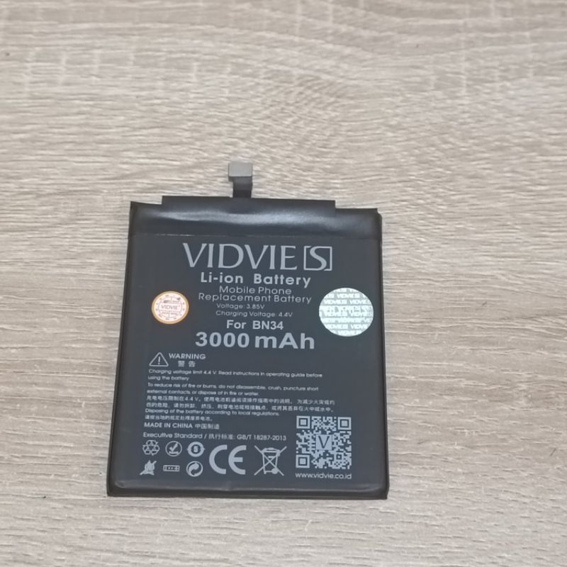 BATERAI VIDVIE S FOR XIAOMI REDMI 5A - BN34