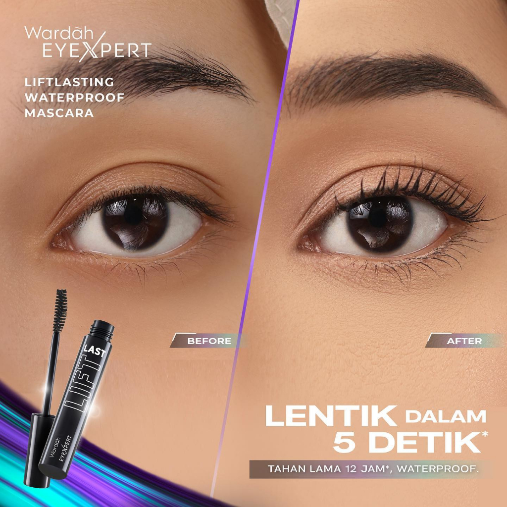 Wardah EyeXpert Liftlast Waterproof Mascara 8 ml